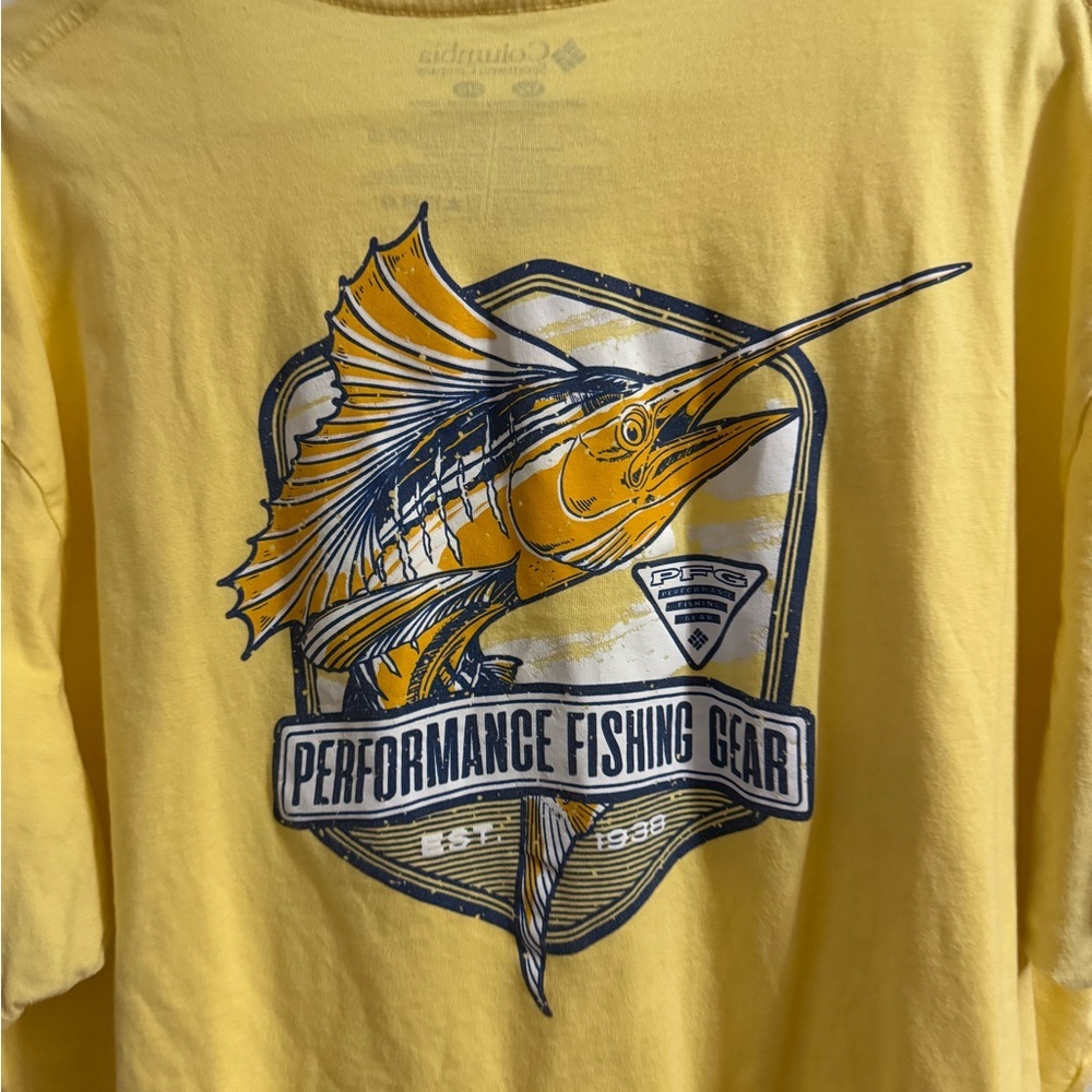 New Columbia Sportswear Men's Performance Fishing Gear Wally T-Shirt - Picture 7 of 8